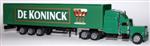 De Koninck - US-style truck with tri-axle box trailer