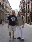 Foto:
Erwin en Mark vlakbij Plaza Mayor